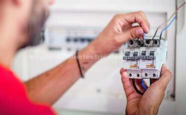 Professional electricians installing and repairing electrical systems for residential and commercial properties #95