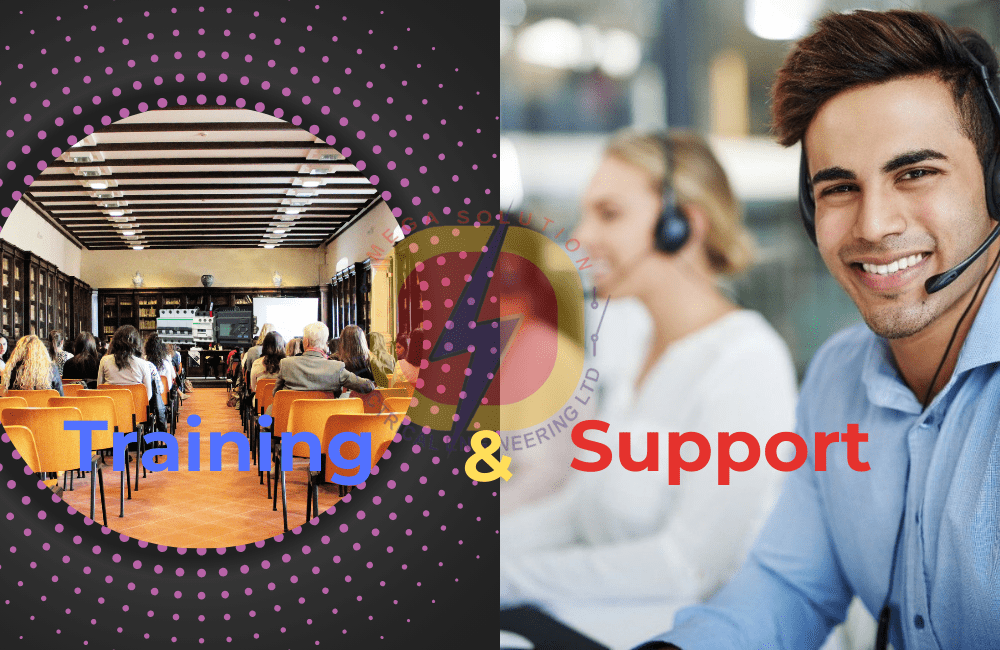 Training & Support Professional electrical support and training services for resolving power outages, inefficiencies, and electrical system challenges. Tailored solutions for industries like Construction, Manufacturing, and Healthcare, with both online and on-site training programs #184
