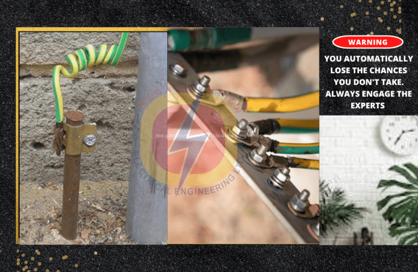Earthing System in Electrical Wiring | Electrician - Mega Solution ...