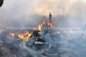 Kantamanto fire-electrical wiring