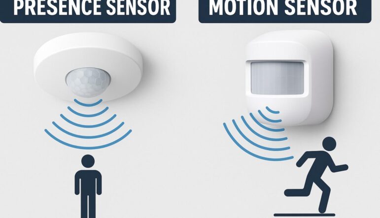 Mega Solution Electrical Engineering Ltd | The difference between presence sensor and motion sensor Post Image