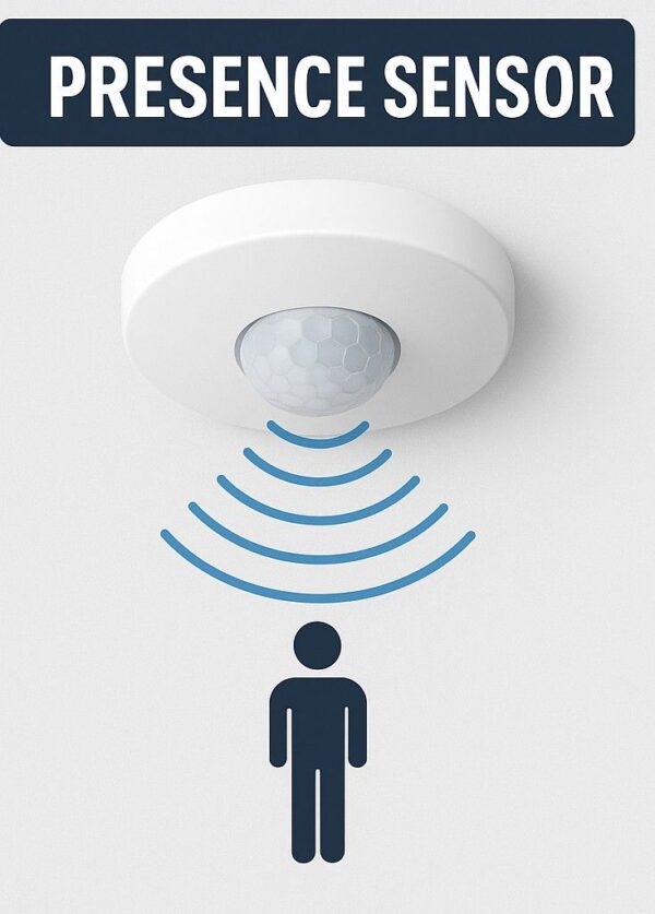 The difference between presence sensor and motion sensor