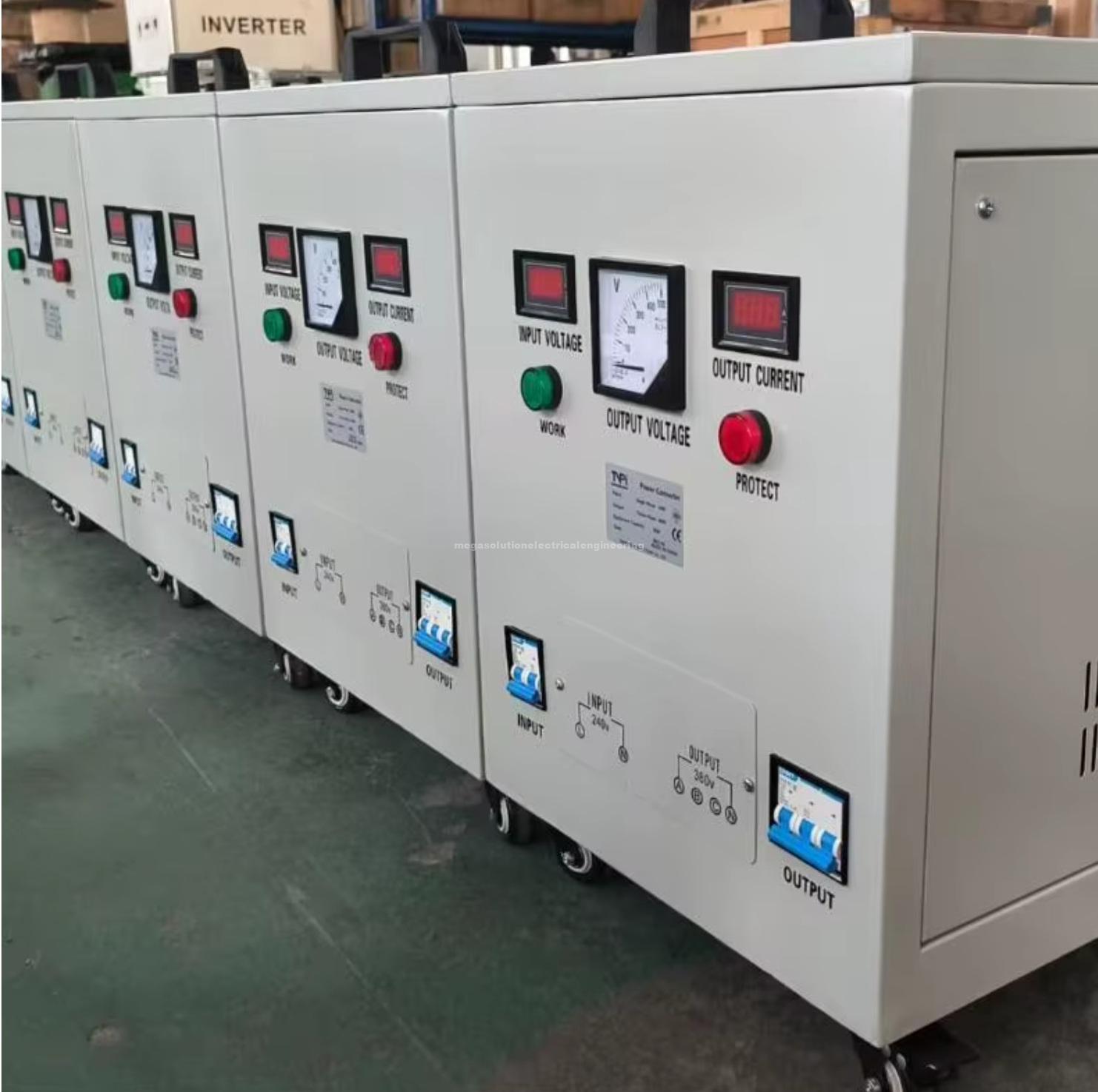 Mega Solution Electrical Engineering Ltd | 1 Phase to 3 Phase Frequency Converter with 220V Input & 380V Output Voltage Frequency Converter 1