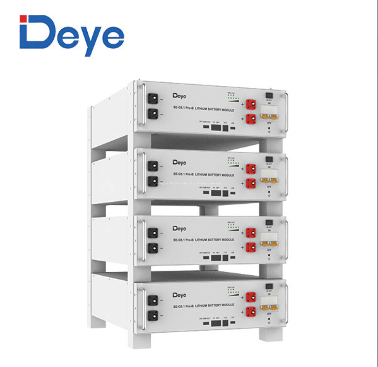 Mega Solution Electrical Engineering Ltd | Lithium Solar Battery Solutions DEYE Lithium solar battery 2
